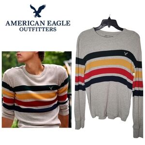 American Eagle Outfitters Vintage Fit Waffle Knit Thermal Longsleeve